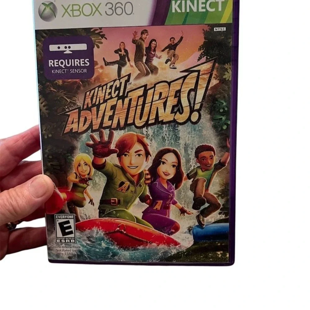 Kinect Adventures!‎ Xbox 360 Game Interactive Multiplayer Adventure